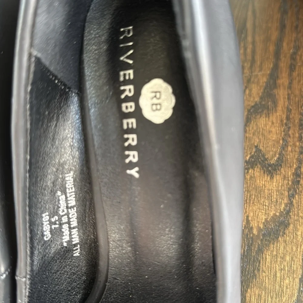 🔵 Riverberry Black Pumps Size 7.5